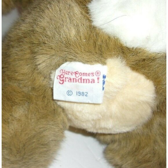 Here Comes Grandma Sunny Bunny Rabbit Vintage 1982 Plush Animal Toy 9" Easter - Picture 5 of 5